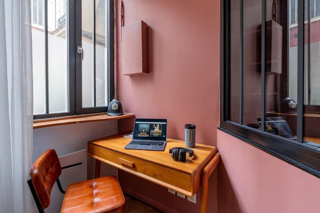 Appartement Magnifique Et Relaxant Avec Sauna Paris Exterior foto