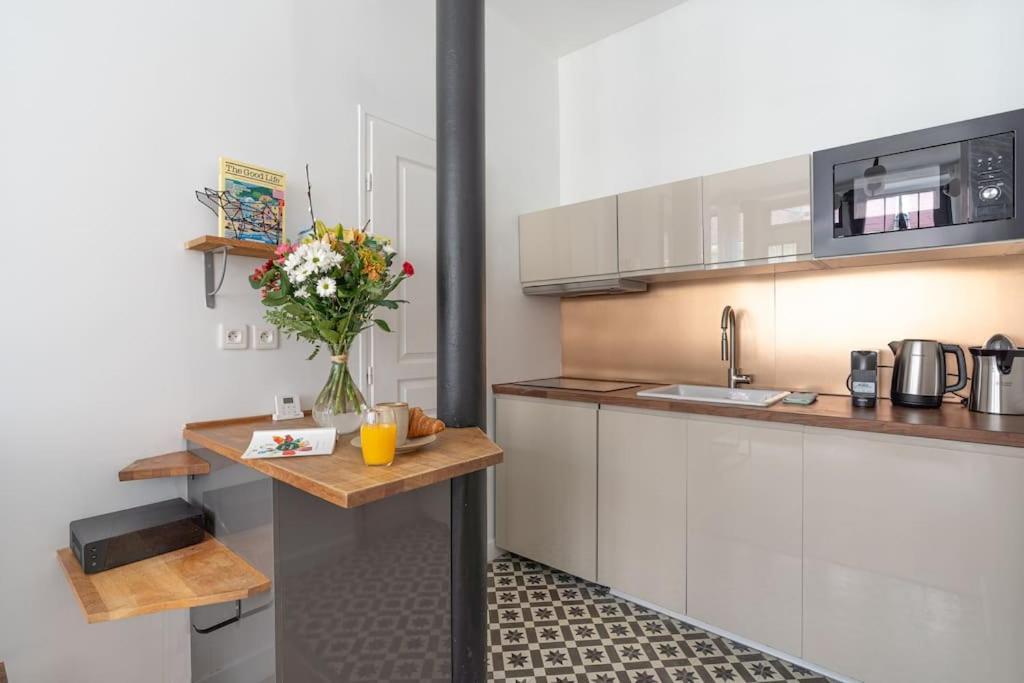 Appartement Magnifique Et Relaxant Avec Sauna Paris Exterior foto