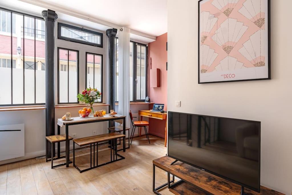 Appartement Magnifique Et Relaxant Avec Sauna Paris Exterior foto